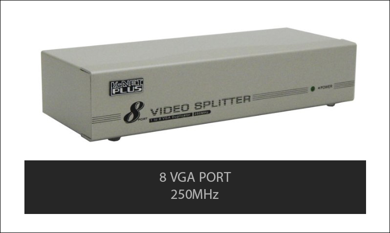 اسپلیتر VGA کی نت پلاس K-netplus KPS638 هشت پورت