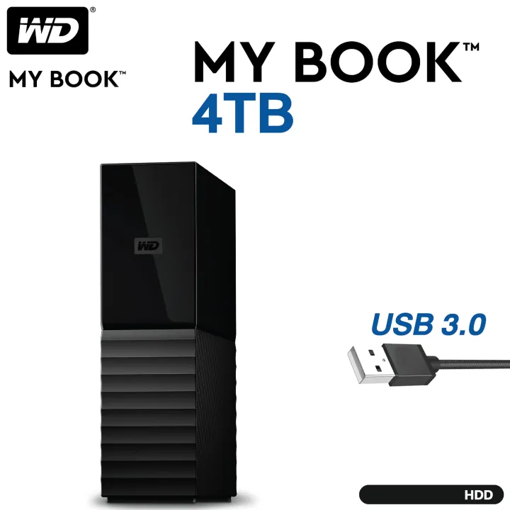 هارد اکسترنال وسترن دیجیتال Western Digital WDBBGB0040HBK My Book ظرفیت 4TB