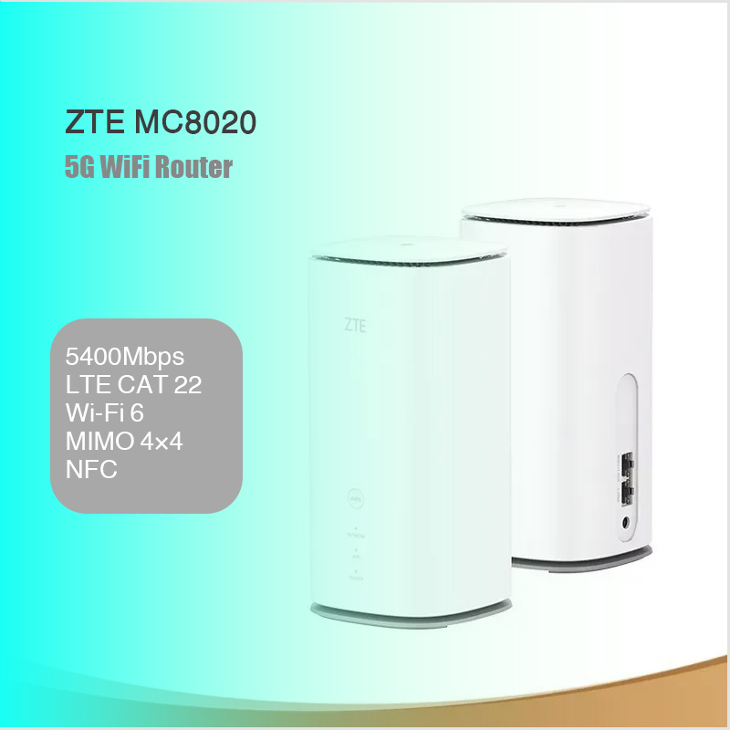 مودم سیمکارتی رومیزی 5G زد تی ای ZTE MC8020 وایفای 6 - شبکه ساز