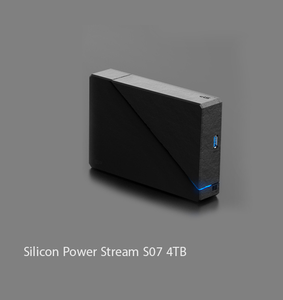 هارد اکسترنال سیلیکون پاور Silicon power Stream S07 ظرفیت 4TB