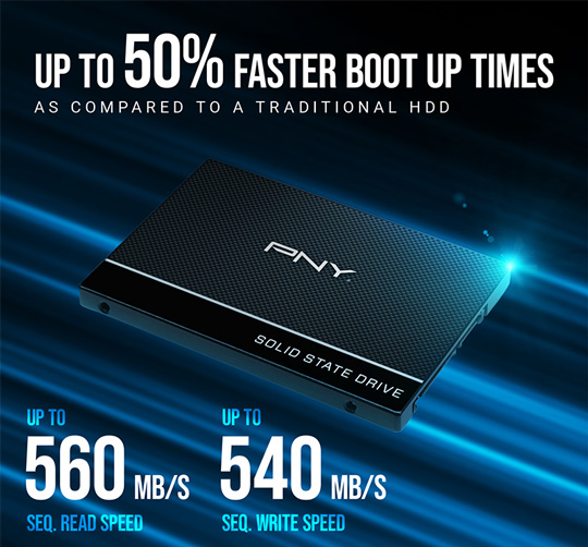 حافظه SSD اینترنال پی ان وای PNY CS900 4TB