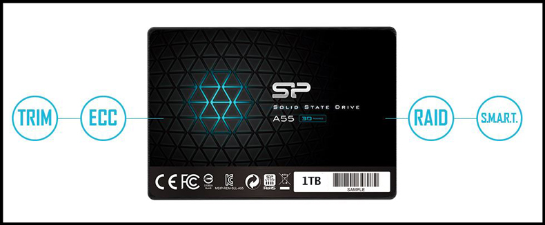 حافظه SSD اینترنال سیلیکون پاور Silicon Power Ace A55 ظرفیت 1TB