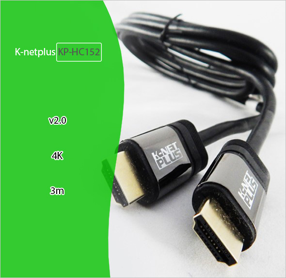 کابل HDMI 4K کی نت پلاس k-netplus KP-CH20030 ورژن 2.0 طول 3 متر
