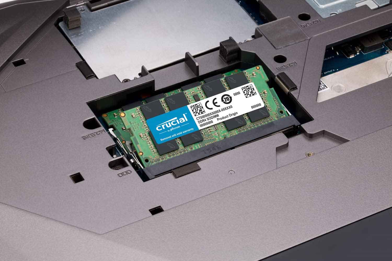 رم کامپیوتر DDR4 کروشیال Crucial ظرفیت 32 گیگابایت 3200Mhz