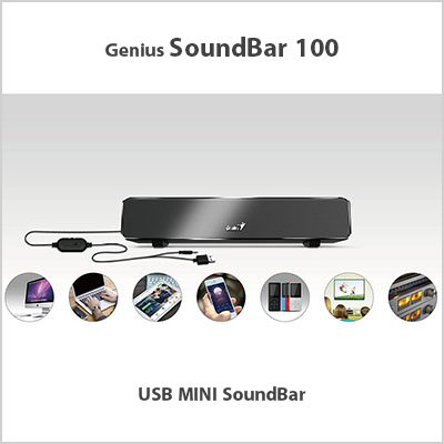 ساندبار جنیوس Genius SoundBar 100