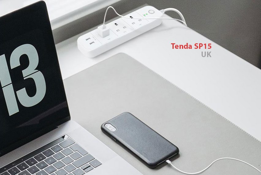 سه راهی برق هوشمند تندا بی سیم Tenda SP15 UK
