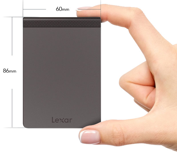 حافظه SSD اکسترنال لکسار Lexar SL200 ظرفیت 1TB