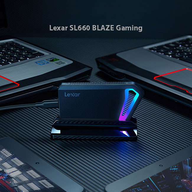 حافظه SSD اکسترنال لکسار Lexar SL660 BLAZE Gaming ظرفیت 1TB