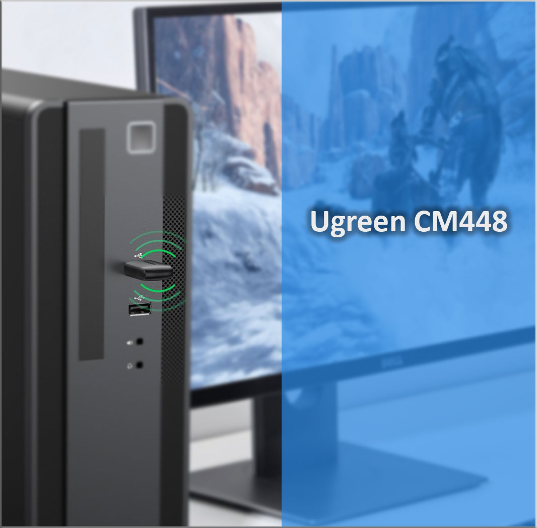 کارت شبکه وایرلس یوگرین Ugreen CM448 دو باند سرعت AC650