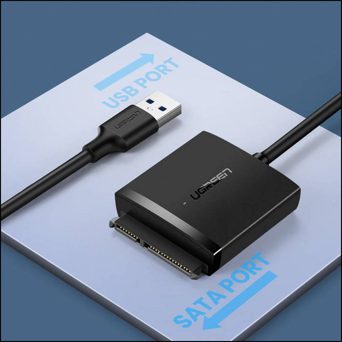 تبدیل USB 3.0 به SATA یوگرین Ugreen CM257