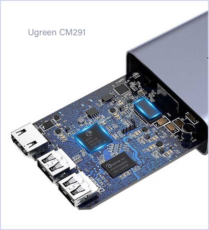 افزایش HDMI و USB با کابل شبکه یوگرین Ugreen CM291
