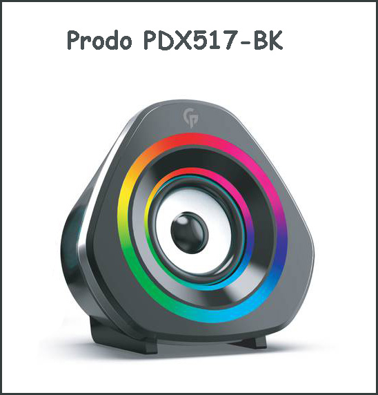 اسپیکر گیمینگ پرودو Porodo PDX517-BK