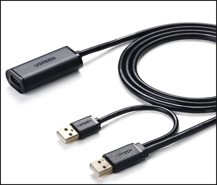 کابل افزایش USB اکتیو یوگرین Ugreen US137 طول 10 متر