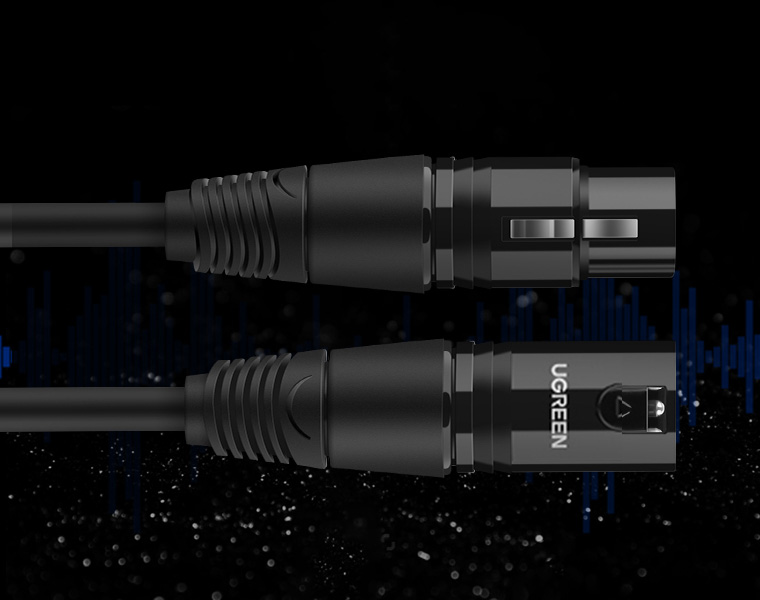 کابل میکروفون XLR يوگرین Ugreen AV130 - شبکه ساز