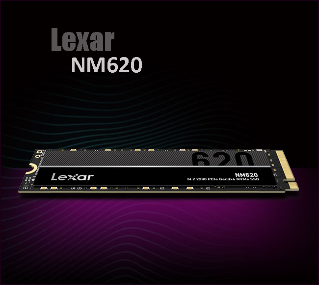 حافظه SSD اینترنال لکسار Lexar NM620 ظرفیت 256GB