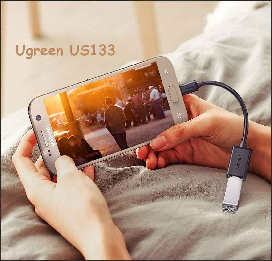 مبدل OTG به USB 2.0 یوگرین Ugreen US133