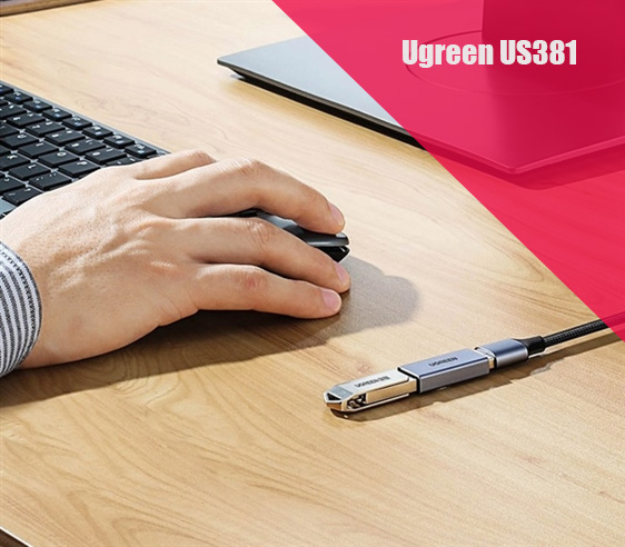 افزایش طول USB یوگرین Ugreen US381 - شبکه ساز