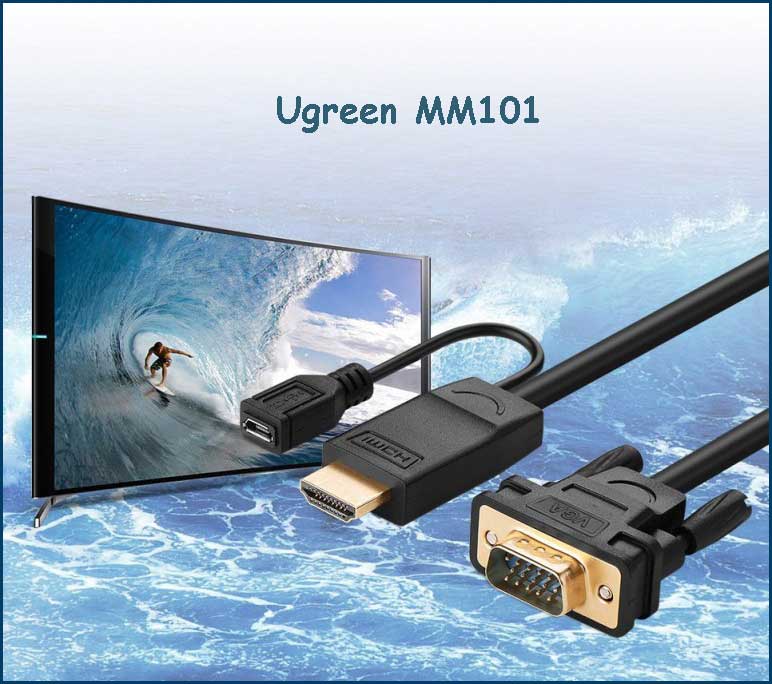 کابل HDMI به VGA یوگرین Ugreen MM101