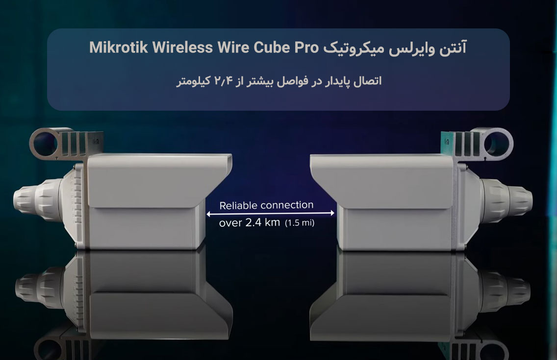 آنتن وایرلس میکروتیک Mikrotik Wireless Wire Cube Pro