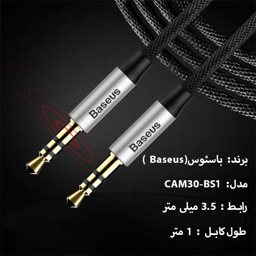 کابل-صدا-باسئوس-Baseus-CAM30-BS1-شبکه ساز